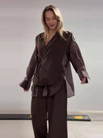 Ensemble Kimono Léger Café - Vignette | Kimono Japon