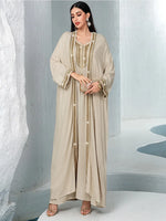 Kimono Abaya Raffiné avec Robe - Vignette | Kimono Japon