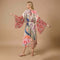 Kimono de Plage Style Vintage Blanc