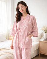 Pyjama Kimono en Coton Confortable - Vignette | Kimono Japon