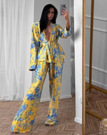 Pyjama Kimono Jaune Sexy - Vignette | Kimono Japon