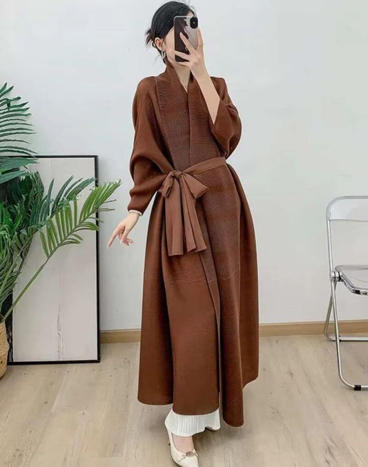 Manteau Kimono Long Café