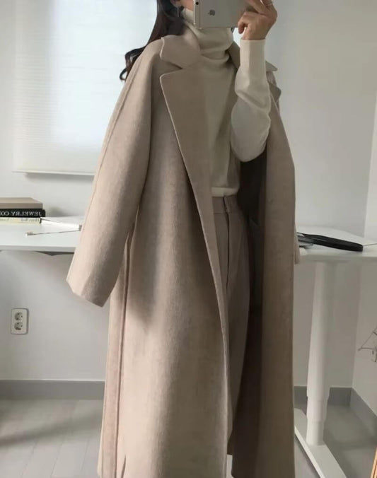 Manteau Laine Style Kimono