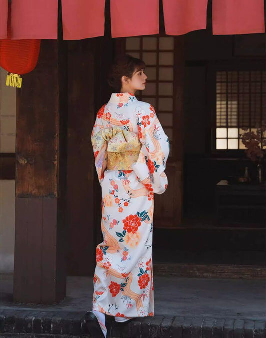 Geisha Kimono Japonais Femme
