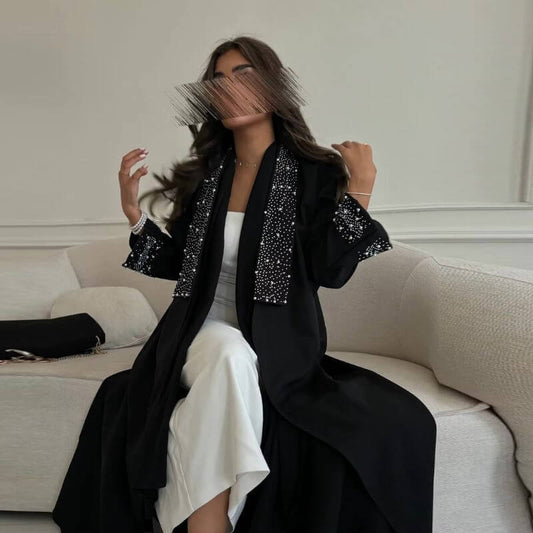 Abaya Kimono De Luxe à Perles
