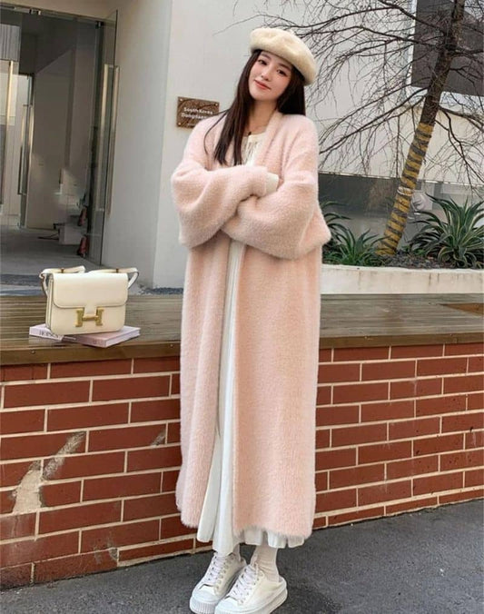 Manteau Douillet Style Kimono