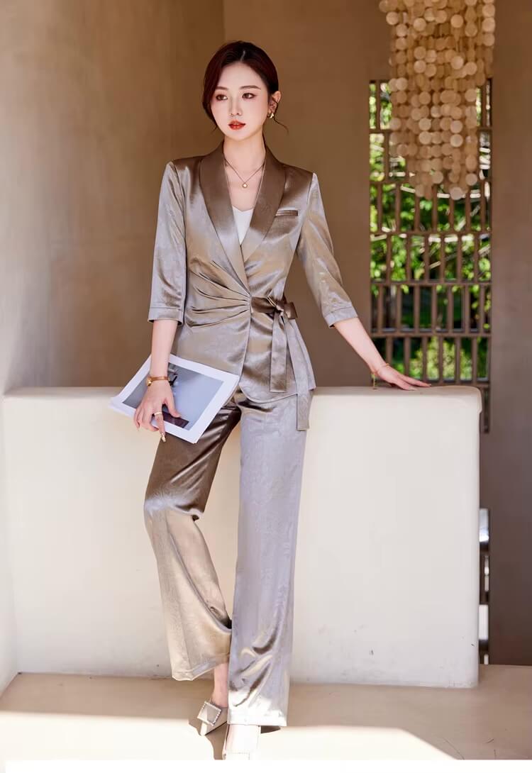 Ensemble Kimono Champagne Cintré