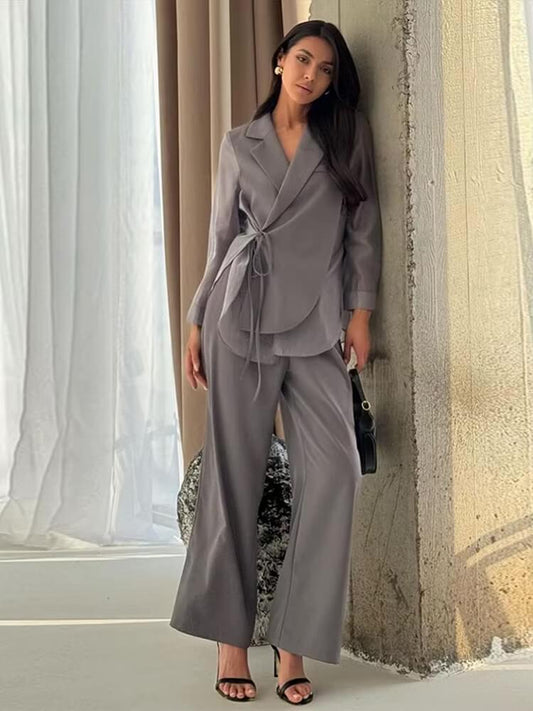 Ensemble Kimono Gris Original