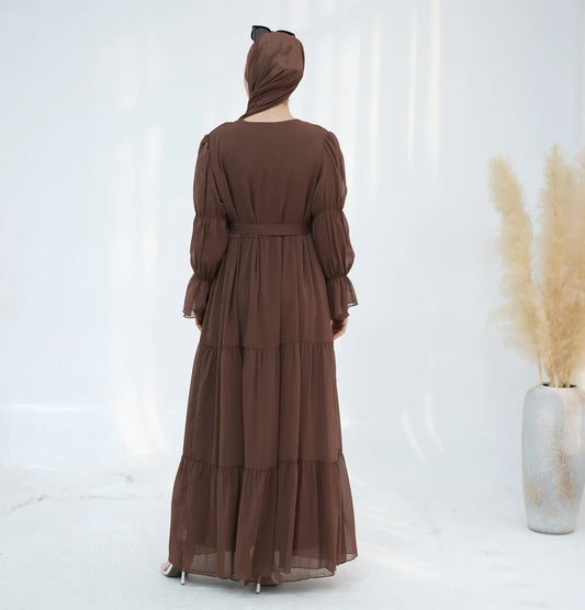 Ensemble Kimono Abaya Café