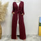 Kimono Abaya Bordeaux Cardigan