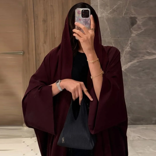 Kimono Abaya à Lacet Ample