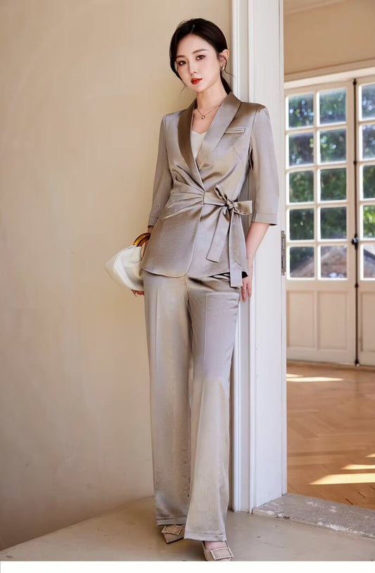 Ensemble Kimono Champagne Cintré