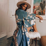 Veste Kimono Fleuri Chic - Vignette | Kimono Japon