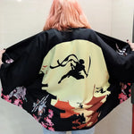 Veste Kimono Japonais Ninja - Vignette | Kimono Japon