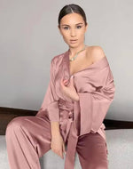 Ensemble Pyjama Kimono Pantalon Sexy - Vignette | Kimono Japon