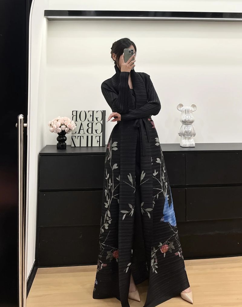 Kimono Abaya Long Fleuri