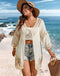 Kimono Bohème Beige Minimaliste