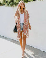 Kimono de Plage Boho Léger - Vignette | Kimono Japon
