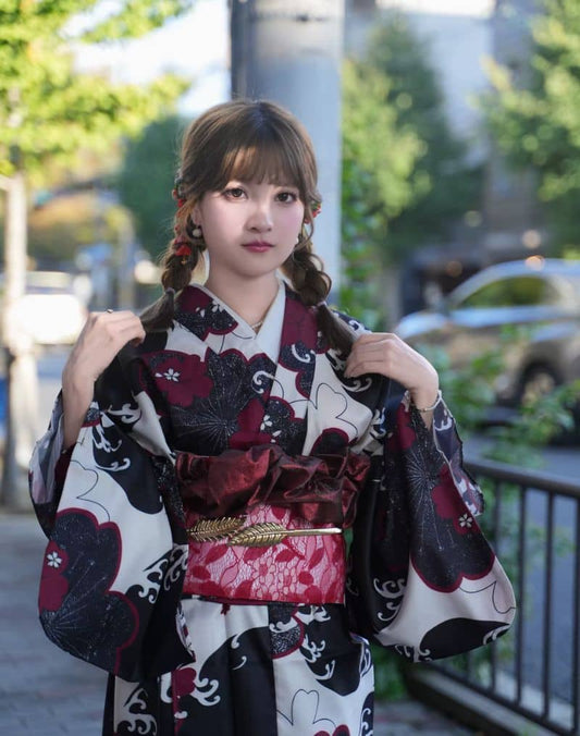 Kimono Japonais Femme Ancien