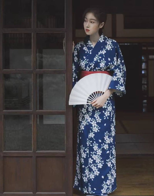 Kimono Japonais Femme Geisha