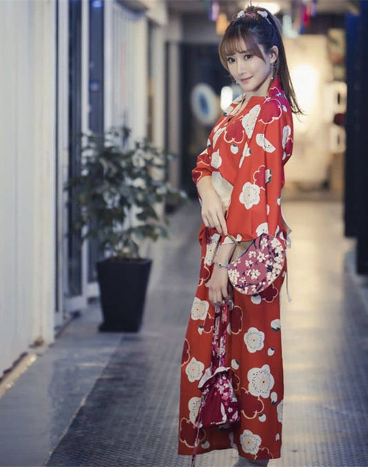 Kimono Japonais Femme Traditionnel