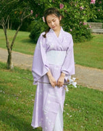 Kimono Japonais Violette - Vignette | Kimono Japon