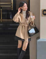 Manteau Kimono Stylé en Laine - Vignette | Kimono Japon