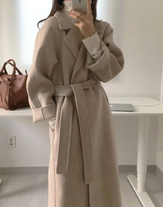 Manteau Laine Style Kimono