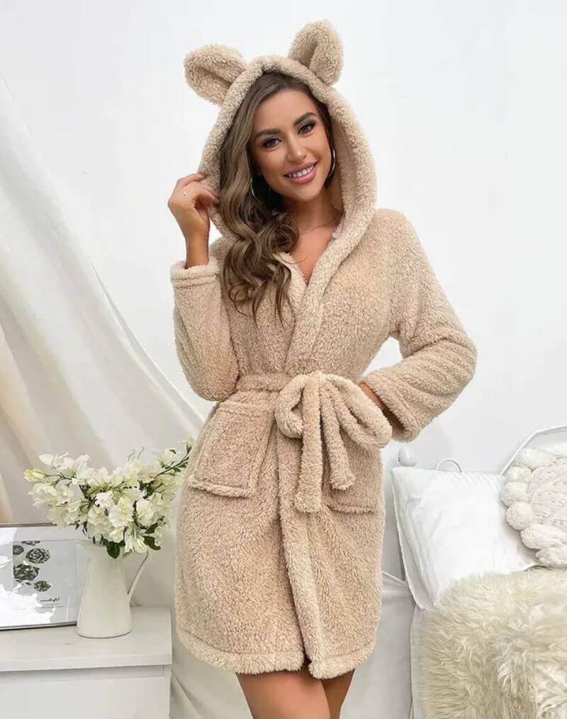 Peignoir Kimono de Bain Lapin Mignon