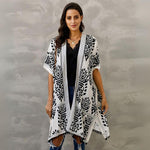 Veste Kimono Plage Longue - Vignette | Kimono Japon